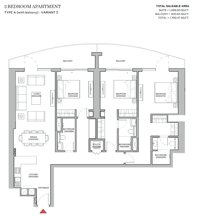 3 Bedroom