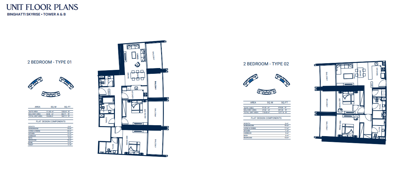 2 Bedroom